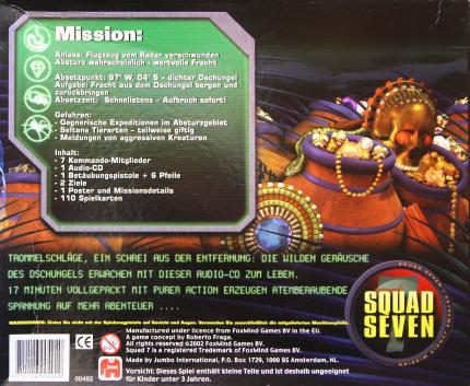 Squad Seven Rückseite
