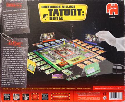 Tatort Hotel Rückseite