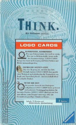 Think. Logo Cards Rückseite