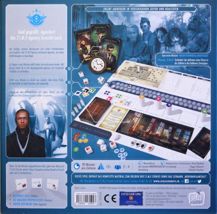 Time Stories – Grundspiel Rückseite