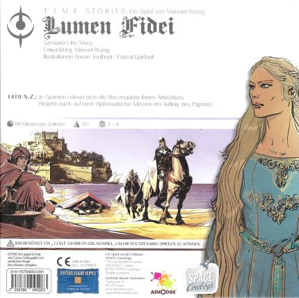 Time Stories – Lumen fidei Rückseite