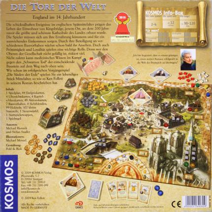 Die Tore der Welt Rückseite