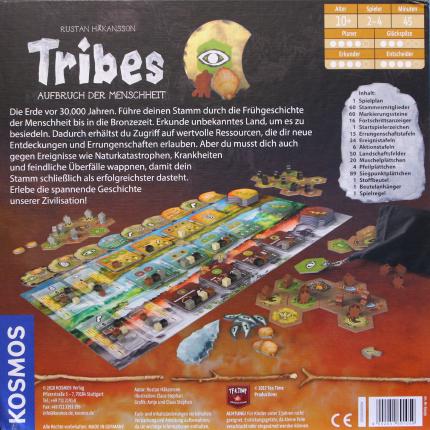Tribes – Aufbruch der Menschheit Rückseite