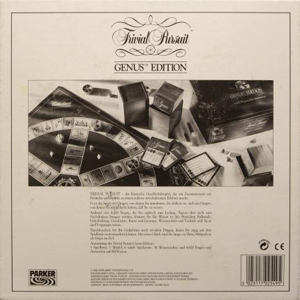 Trivial Pursuit – Genus Edition Rückseite