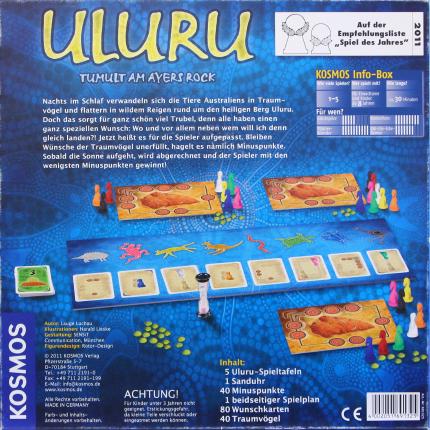 Uluru – Tumult am Ayers Rock Rückseite