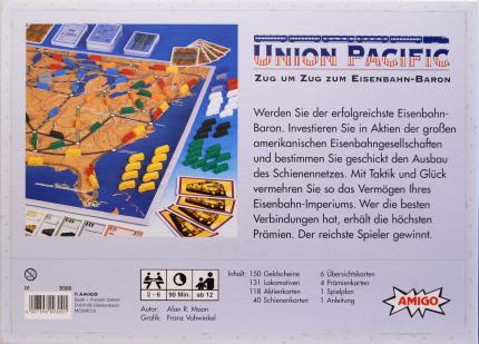 Union Pacific Rückseite