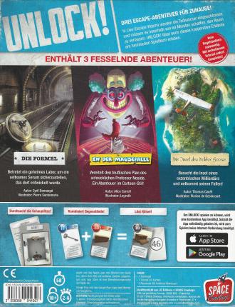 Unlock! – Escape Adventures Rückseite