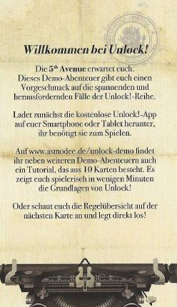 Unlock! – 5th Avenue Rückseite