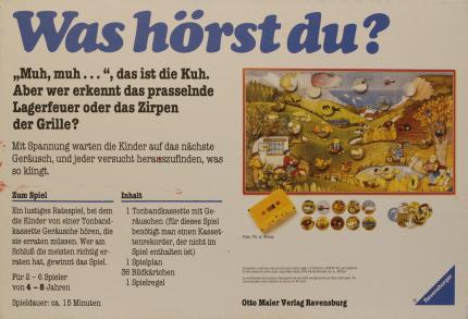 Was hörst du? Rückseite