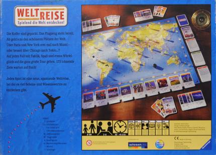 Weltreise Rückseite
