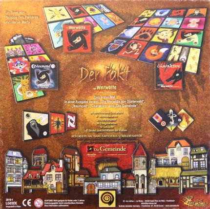 Die Werwölfe von Düsterwald – Der Pakt Rückseite