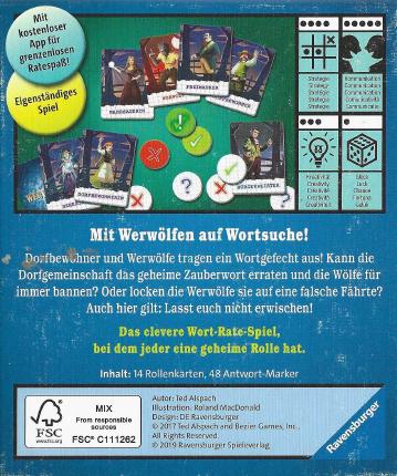 Werwörter Rückseite