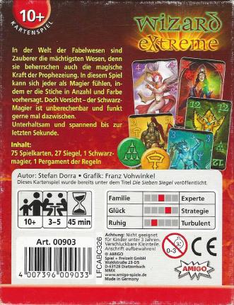 Wizard Extreme Rückseite