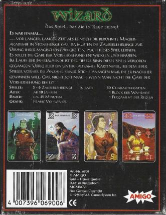 Wizard Rückseite
